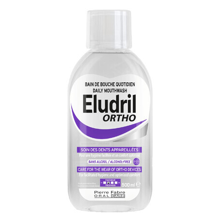 Eludril Ortho, mondwater, 500 ml