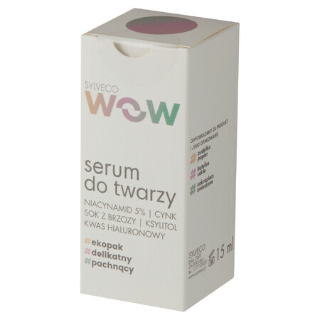 Sylveco WOW, Serum pentru față, 15 ml