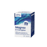 Vitter Blauw Magnesium B-Complex, 50 tabletten