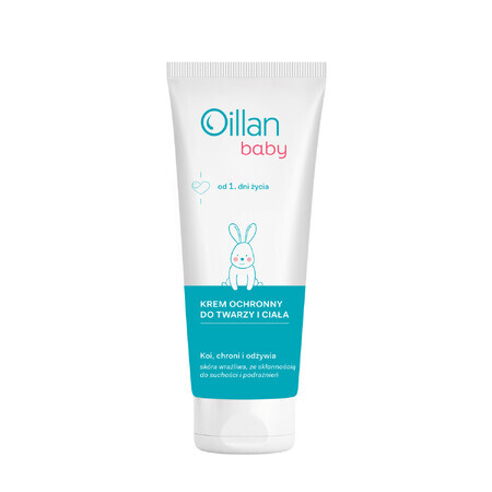 Oillan Baby, Protective face and body cream, from the first day of life, 75 ml