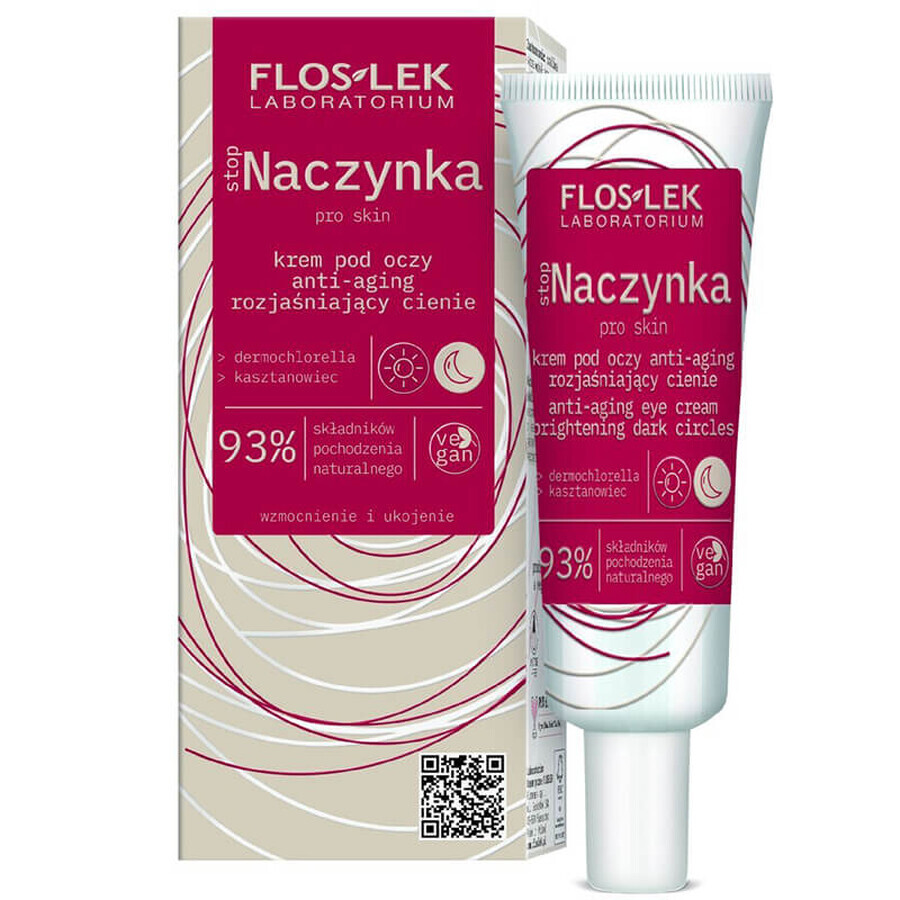 Flos-Lek StopAczynka, Cremă de ochi anti-îmbătrânire, 30 ml