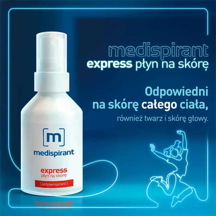Medispirant Express, huidlotion, anti-transpirant, 50 ml