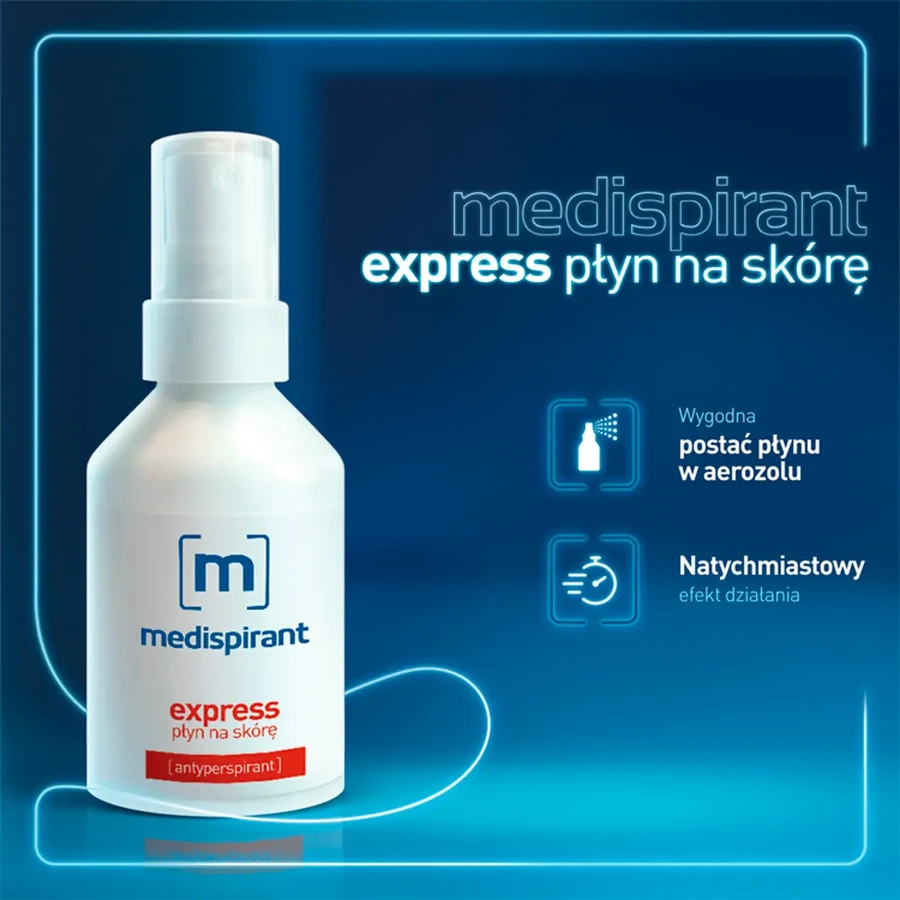 Medispirant Express, huidlotion, anti-transpirant, 50 ml