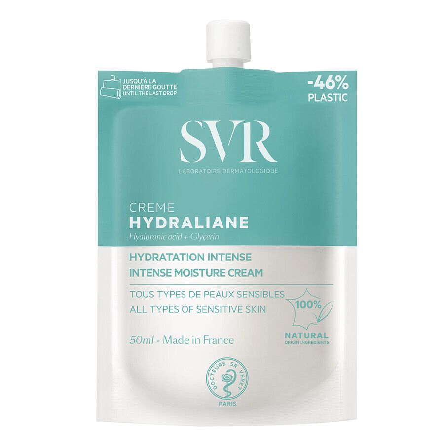 SVR Hydraliane, intensief hydraterende crème voor alle huidtypes, 50 ml