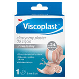 Viscoplast Flexibele snijpleister, beige, 1 mx 6 cm, 1 stuk