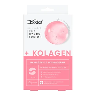 L'Biotica, hydrogel ooglapjes met collageen, 2 stuks