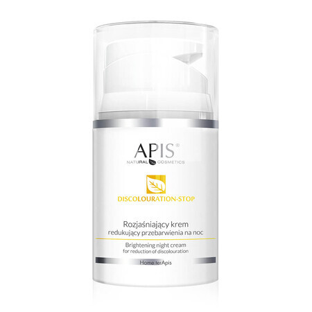 Apis Discoloration-Stop, Cremă de noapte pentru reducerea decolorării, 50 ml