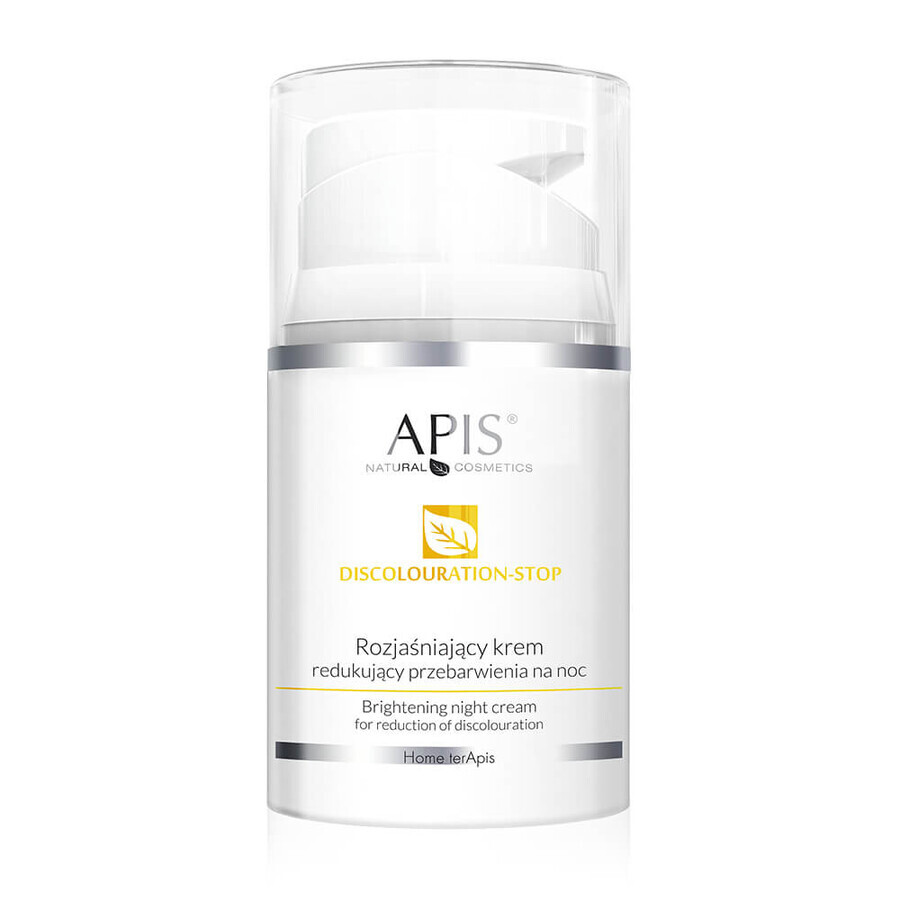 Apis Discolouration-Stop, nachtcrème die verkleuringen vermindert, 50 ml