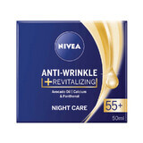 Revitaliserende Anti-Rimpel Nachtcrème 55+, 50 ml, Nivea