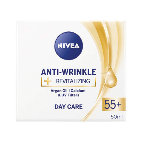 Crema giorno antirughe rivitalizzante 55+, 50 ml, Nivea