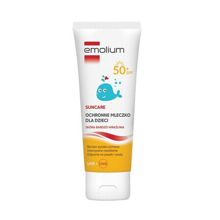 Emolium Suncare, beschermende melk voor kinderen vanaf 1 jaar, SPF 50+, 125 ml