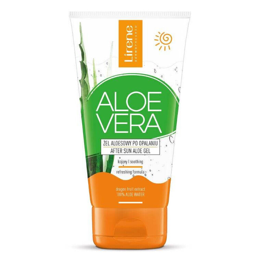 Lirene Sun Aloe Vera, gel d&#39;aloès après-soleil, 150 ml