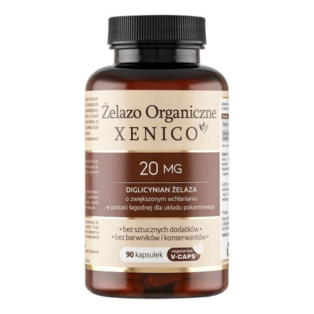 Xenico Biologisch IJzer, 90 vegetarische capsules