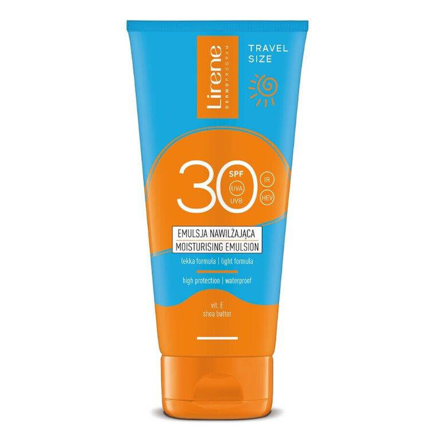 Lirene Sun, vochtinbrengende emulsie, SPF 30, 90 ml