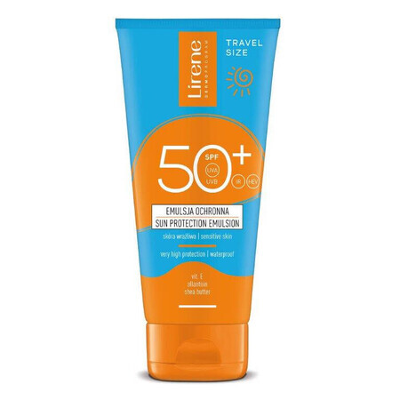 Lirene Sun, emulsión hidratante, FPS 50+, 90 ml