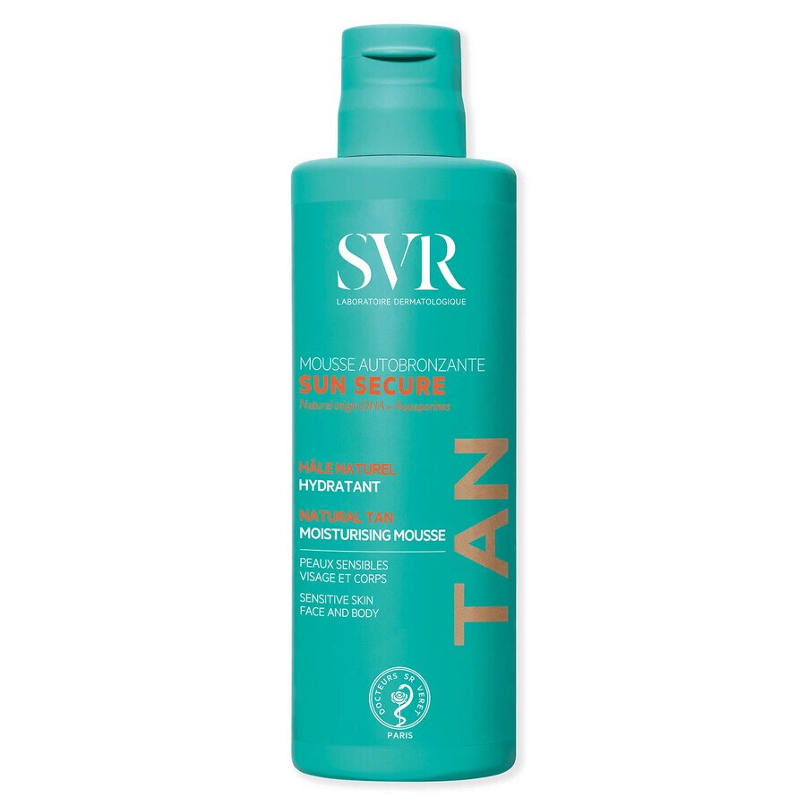 SVR Sun Secure, autoabbronzante in schiuma, 150 ml