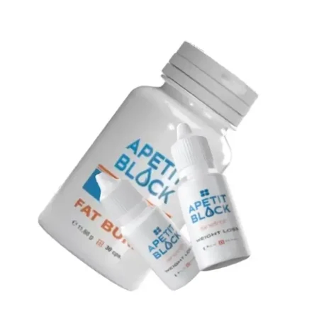 Pachet Apetit Block Sinetrol 30 capsule + 2 flacoane x 15 ml, Empire Expert Pharma