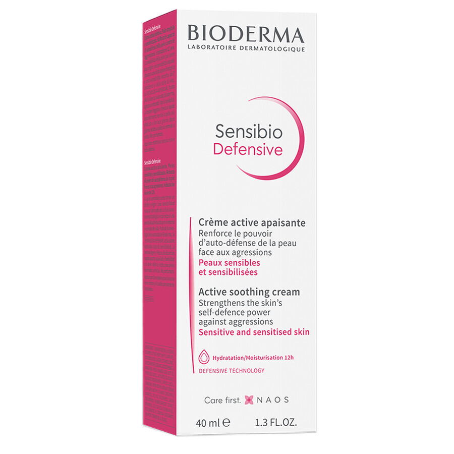 Bioderma Sensibio Kalmerende Beschermende Crème, 40 ml