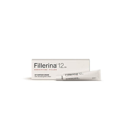 Crema contur buze cu efect de umplere Fillerina 12HA Densifying GRAD 3, 15 ml , Labo