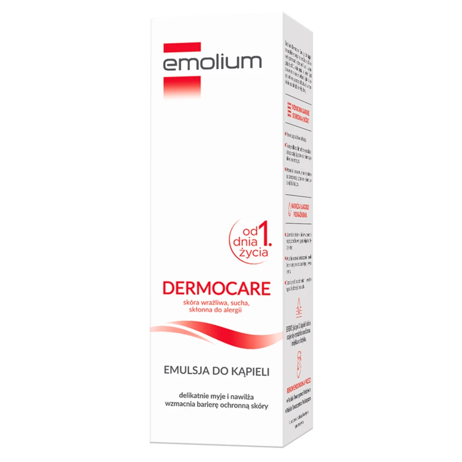 Emolium Dermocare, emulsie de baie din prima zi de viață, 400 ml AMBALAJ CONTAMINAT