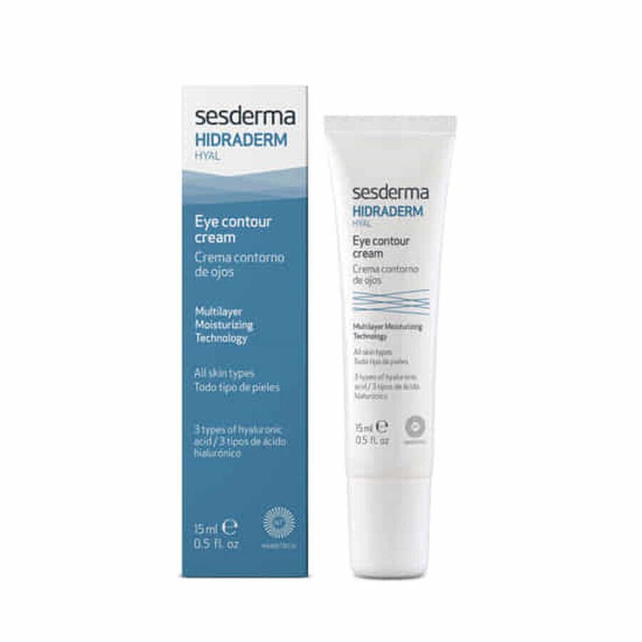 Sesderma Hidraderm Crema contur pentru ochi Hyal, 15 ml