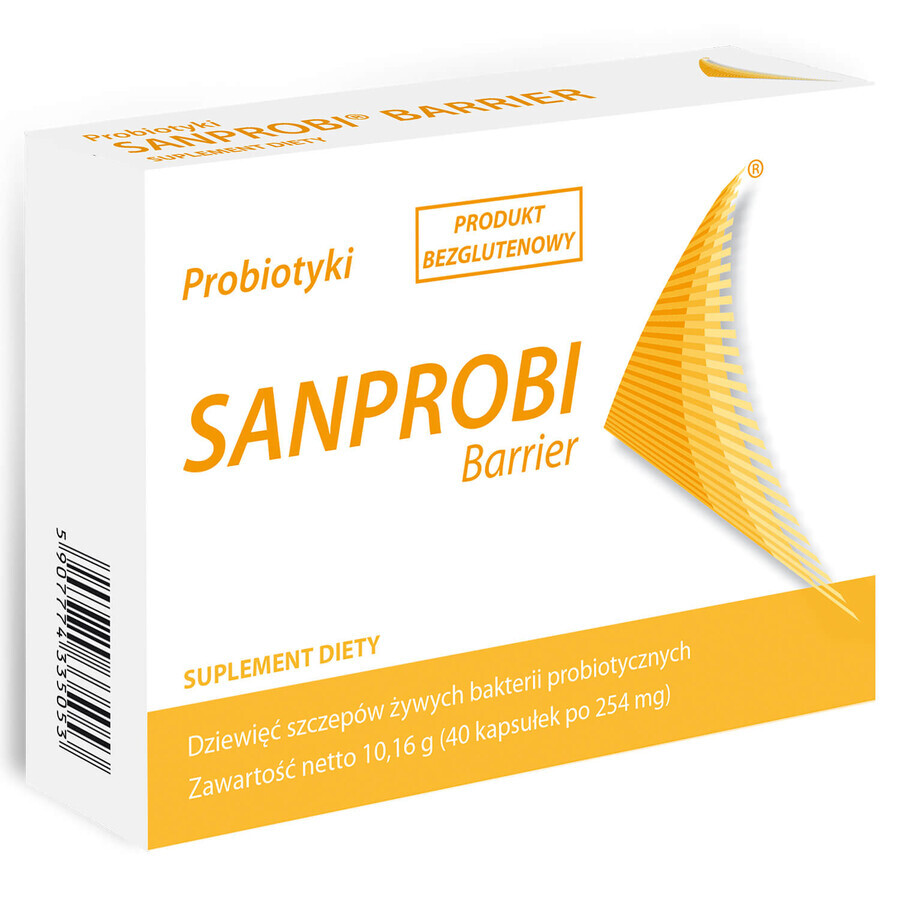 Sanprobi Barrier, 40 capsules DEFECTED PACKAGING