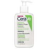 CeraVe Detergente Crema-Schiuma Idratante​ per pelli da normali a secche, 236 ml