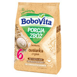 BoboVita Porcja Zbóż Harina de avena con arroz, sin lácteos, sin azúcar añadido, después de 6 meses, 170 g FECHA CORTA