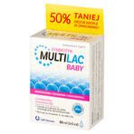 Multilac Baby Synbiotic druppels voor kinderen vanaf 2 maanden, 2 x 5 ml VERLOREN VERPAKKING