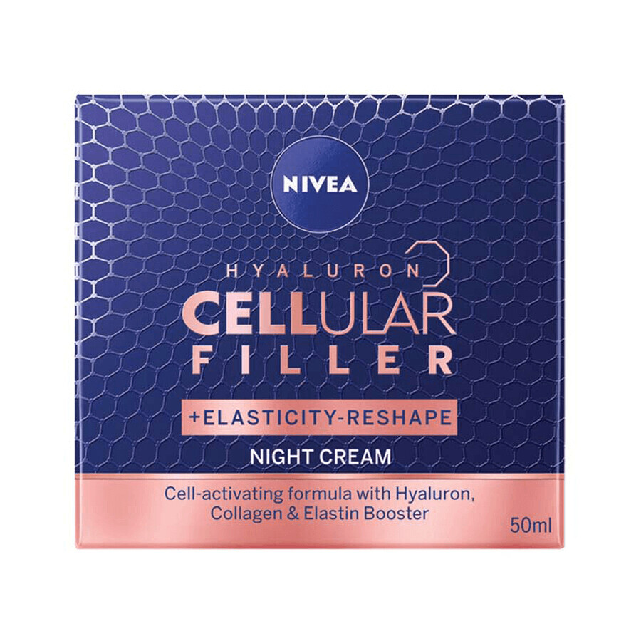 Cellular Filler Elasticity Nachtcrème, 50 ml, Nivea