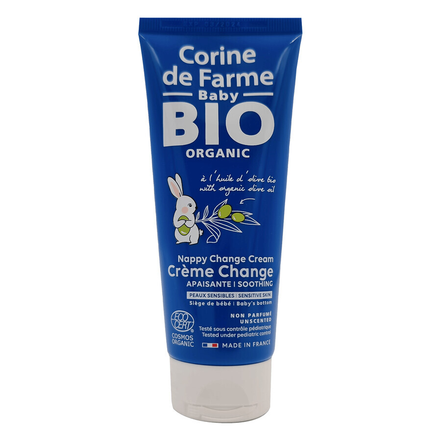 Corine De Farme Baby BIO, verzachtende luiercrème, 100 ml KORTE SLUITING