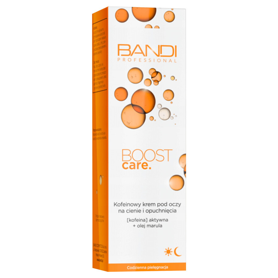 Bandi Professional Boost Care, crema occhi alla caffeina per occhiaie e borse, 14 ml