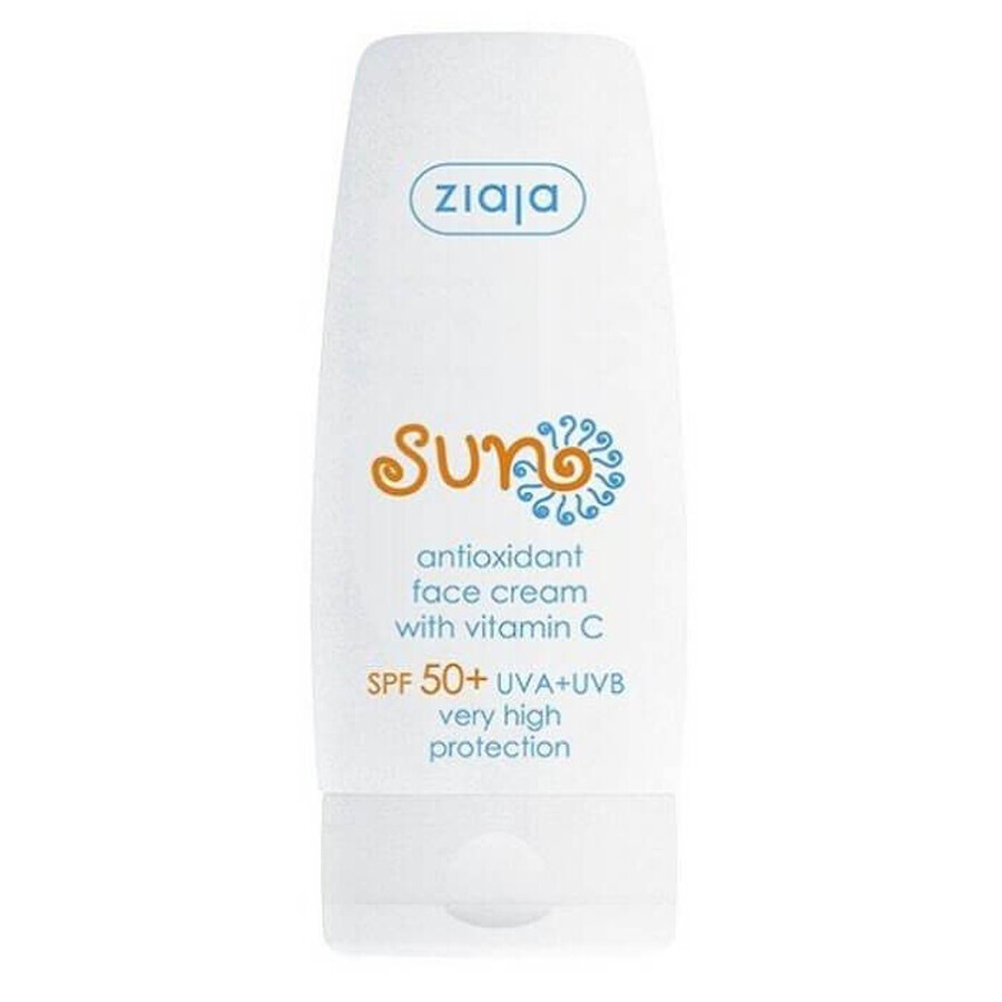 Antioxidant dagcrème met vitamine C en SPF 50, 50 ml, Ziaja Sun