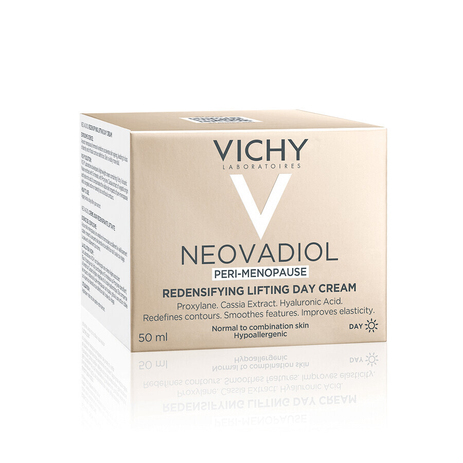Vichy Neovadiol Crème de jour à effet repulpant et redensifiant pour peaux normales à mixtes Péri-ménopause, 50 ml