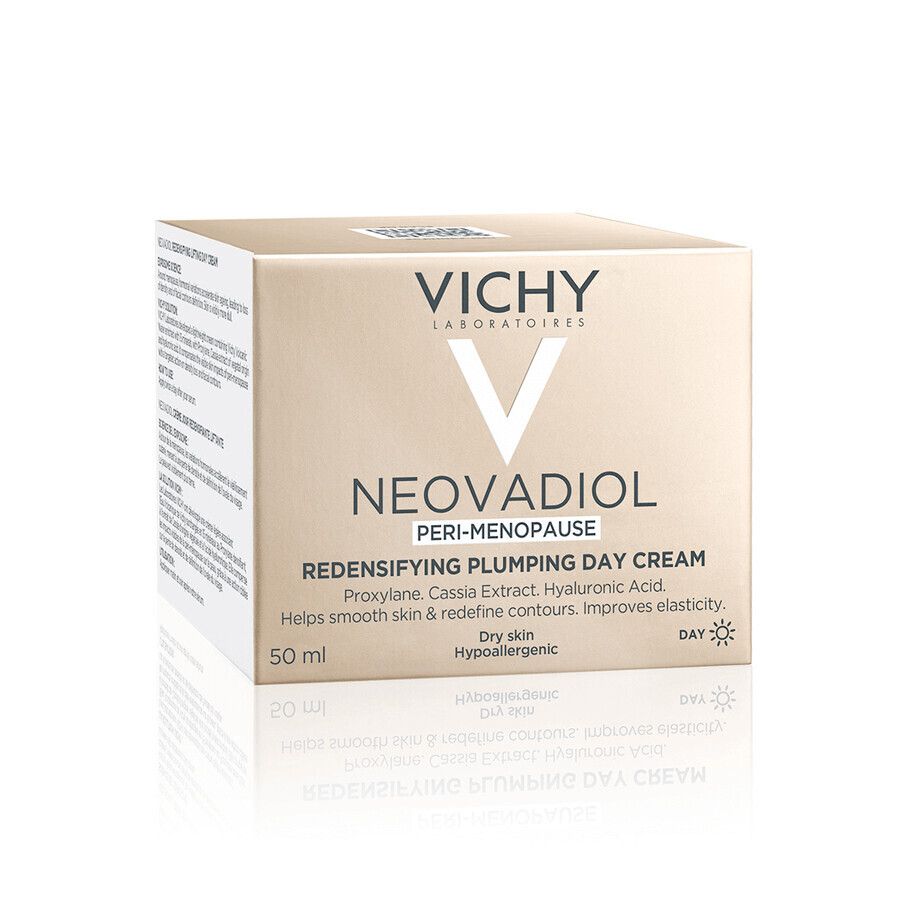 Vichy Neovadiol Crème de Jour Redensifiante et Reconstituante pour Peaux Sèches Péri-Ménopause, 50 ml
