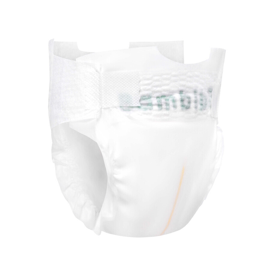 Bambiboo Cottonwear, biologisch katoenen wegwerpluiers, Mini, maat 2, 3-8 kg, 26 stuks