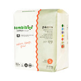 Bambiboo Cottonwear, biologisch katoenen wegwerpluiers, Junior, maat 5, 12-17 kg, 20 stuks