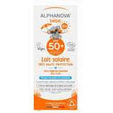 Alphanova Bebe, zonnebrandcrème, hypoallergeen, SPF 50+, 50 ml