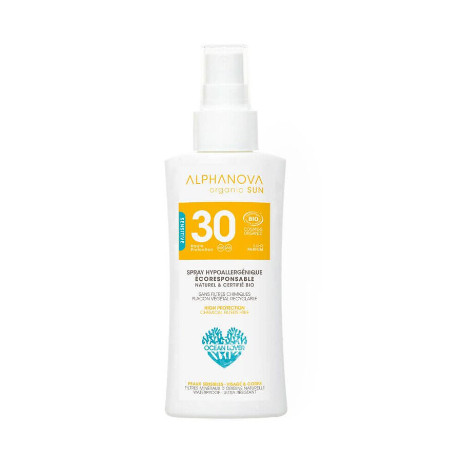 Alphanova Sun Bio, zonnebrandspray, SPF 30, 90 g