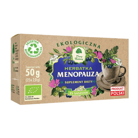 Dary Natury Menopause, organic tea, 2 gx 25 sachets