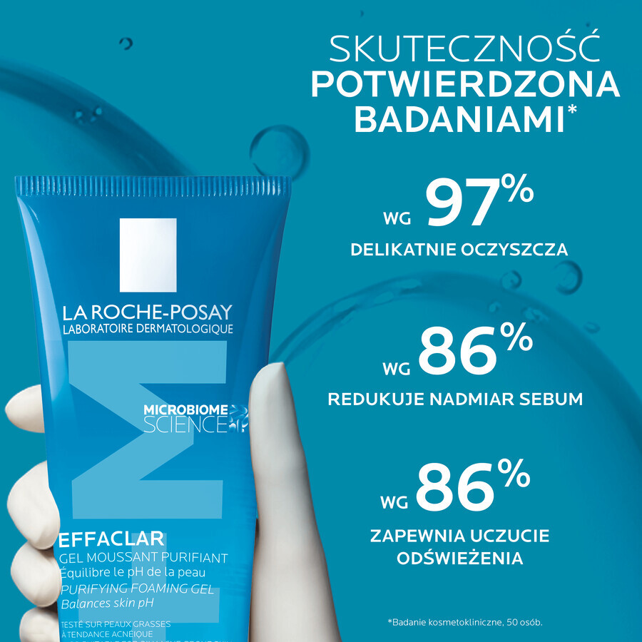 La Roche-Posay Effaclar, purifying gel for oily and sensitive skin, 200 ml