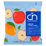 Crispy Natural Crisps, gedroogde appelchips met mangosmaak, 18 g