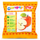 Crispy Natural Crisps, gedroogde appelchips met mangosmaak, 18 g