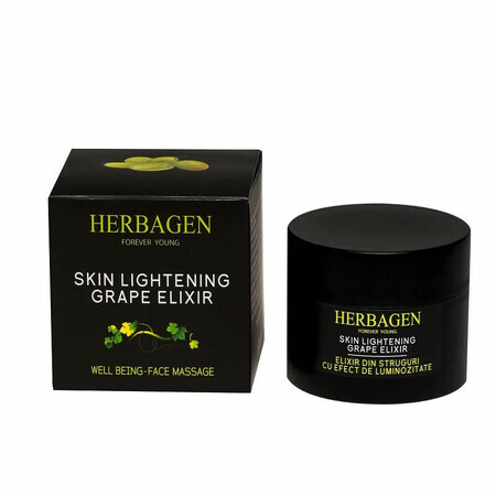 Elisir d'uva crema con effetto schiarente, 50g, Herbagen