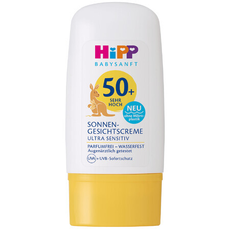 HiPP Babysanft, zonbeschermingscrème, SPF 50+, 30 ml