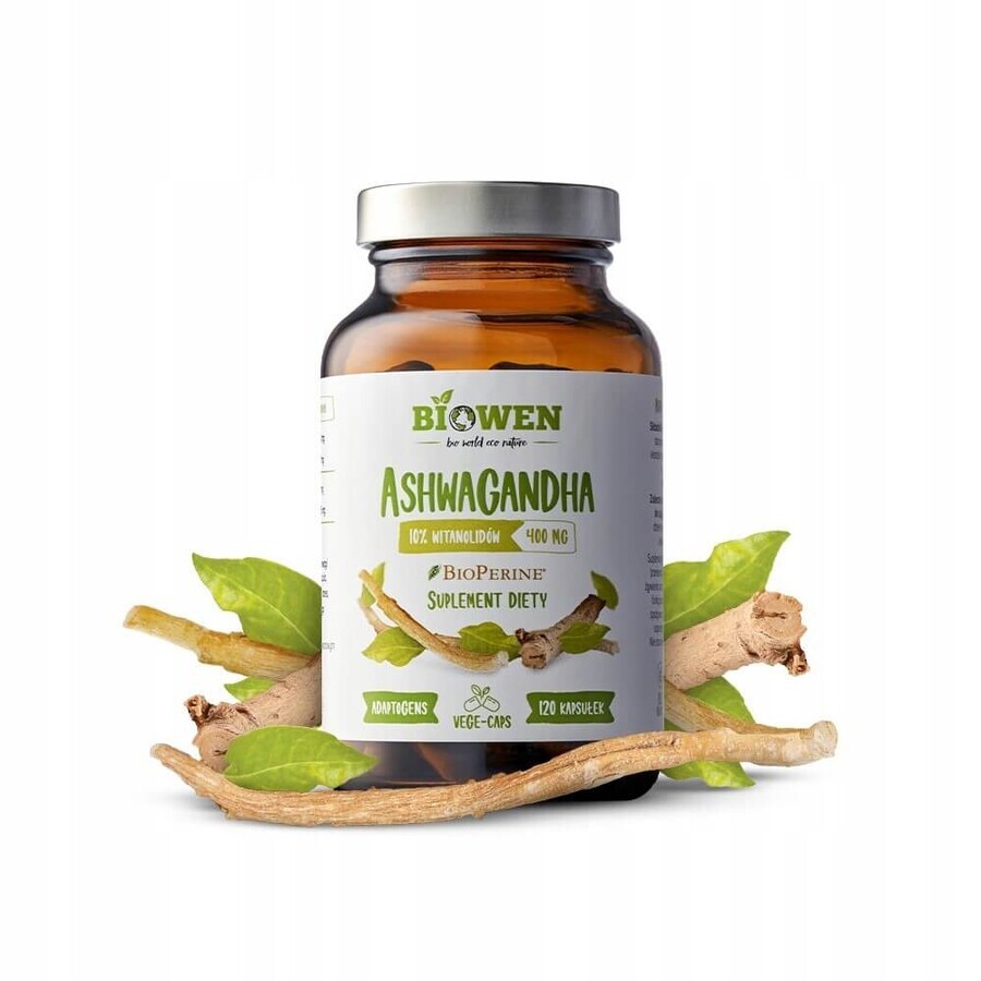 Biowen Ashwagandha, 120 capsules