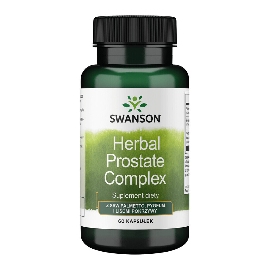 Swanson Herbal Prostate Complex, 60 capsules