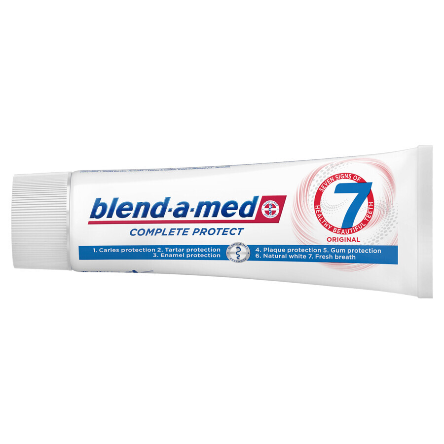 Blend-a-med Complete Protect 7, tandpasta, Original, 75 ml