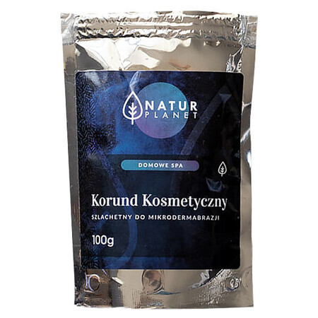 Natur Planet Domowe SPA, cosmetisch korund voor microdermabrasie, 100 g