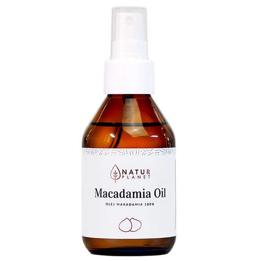 Natur Planet, macadamia oil 100%, 100 ml